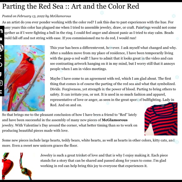 Parting the Red Sea :: Art and the Color Red - Picture 1 of 13